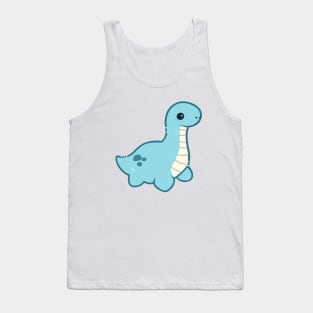 Plesiosaur (Blue) Tank Top